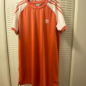 Coral adidas dress